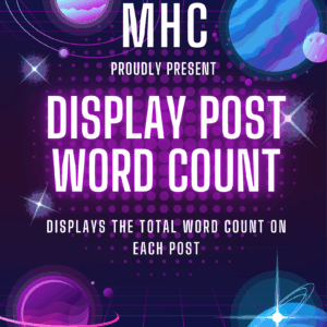 Display Post Word Count