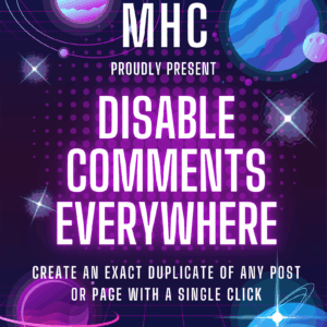 Disable Comments Everywhere
